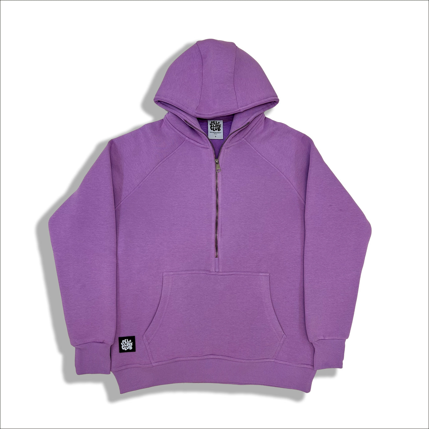 Purple Half Zip Hoodie