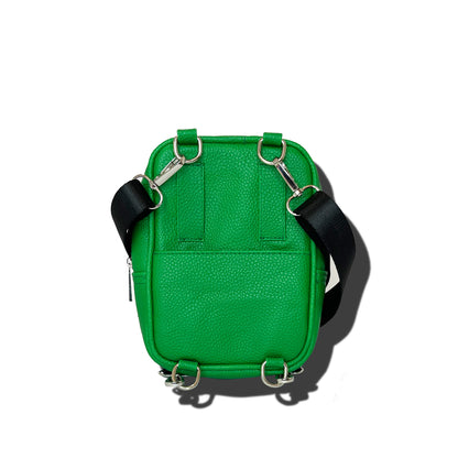 Leather green 5-in-1 bag