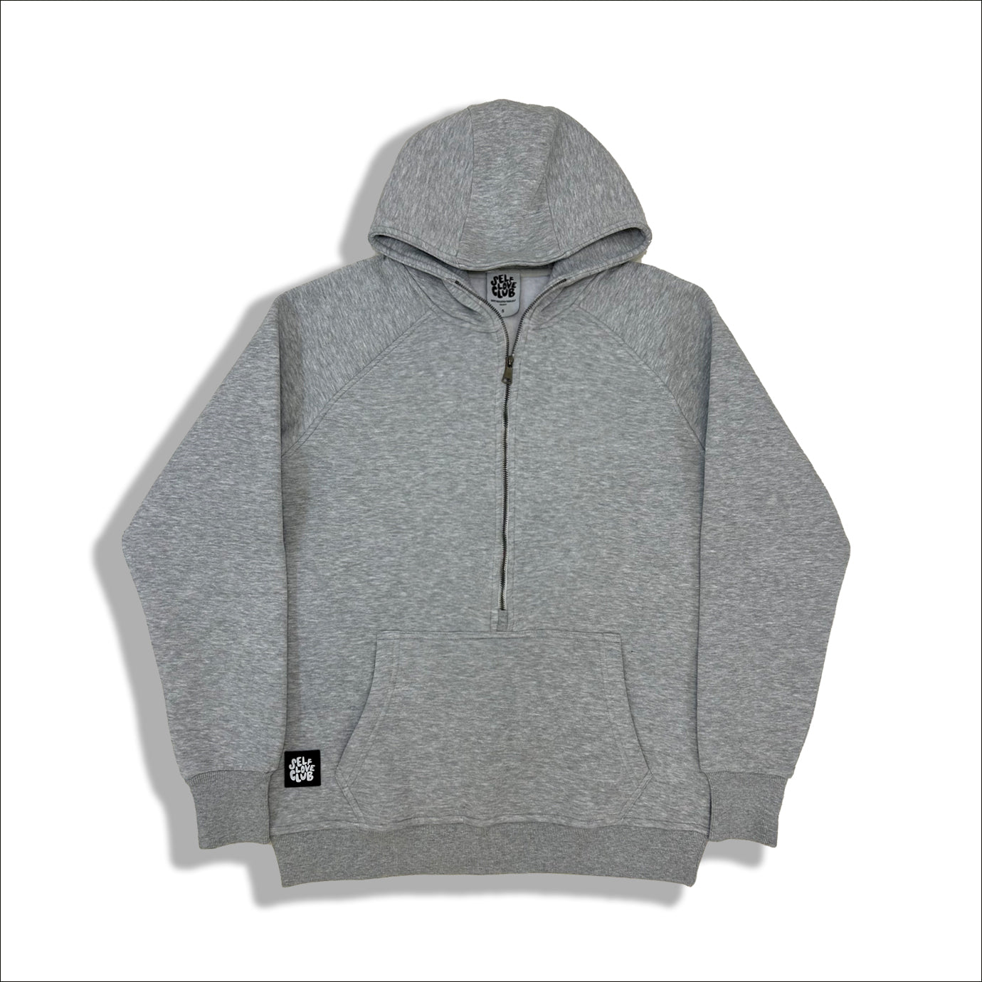 Grey Half Zip Hoodie